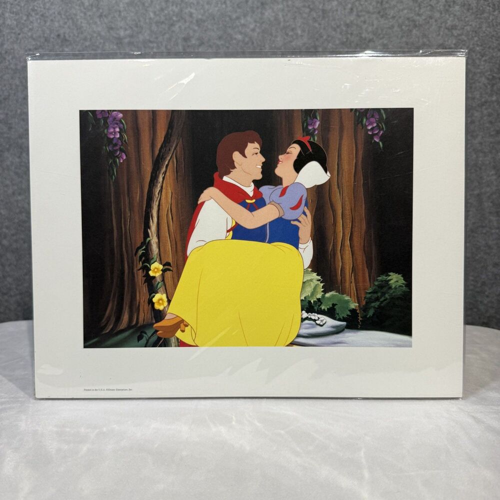 Snow White and the Seven Dwarfs 8x10 Commemorative Snow White w/ Prince